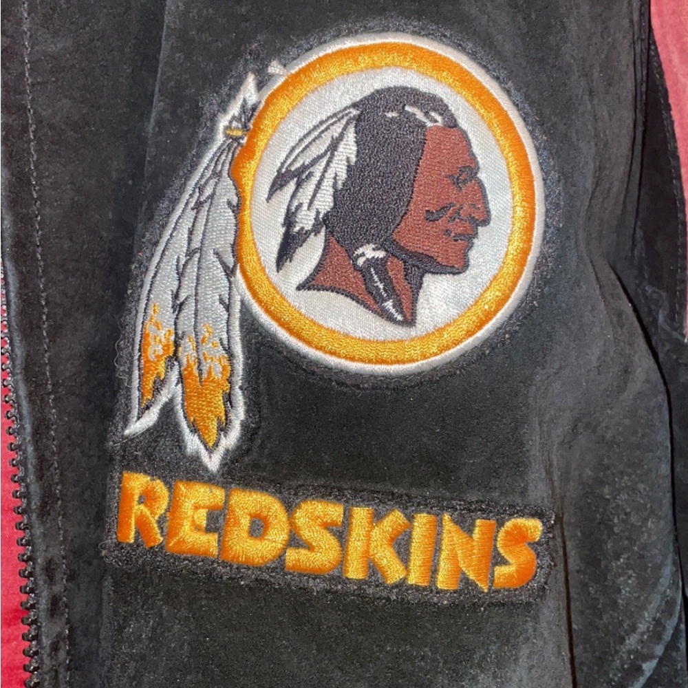 Washington Redskins Varsity Suede Zip-Up Jacket - Picture 3 of 5